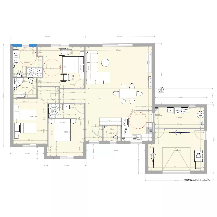 Cachemire3104WCEntr&eacute;ev3. Plan de 