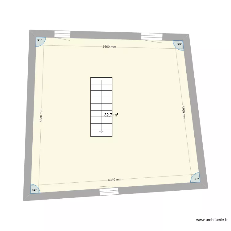 etage ancien. Plan de etage ancien. Plan de