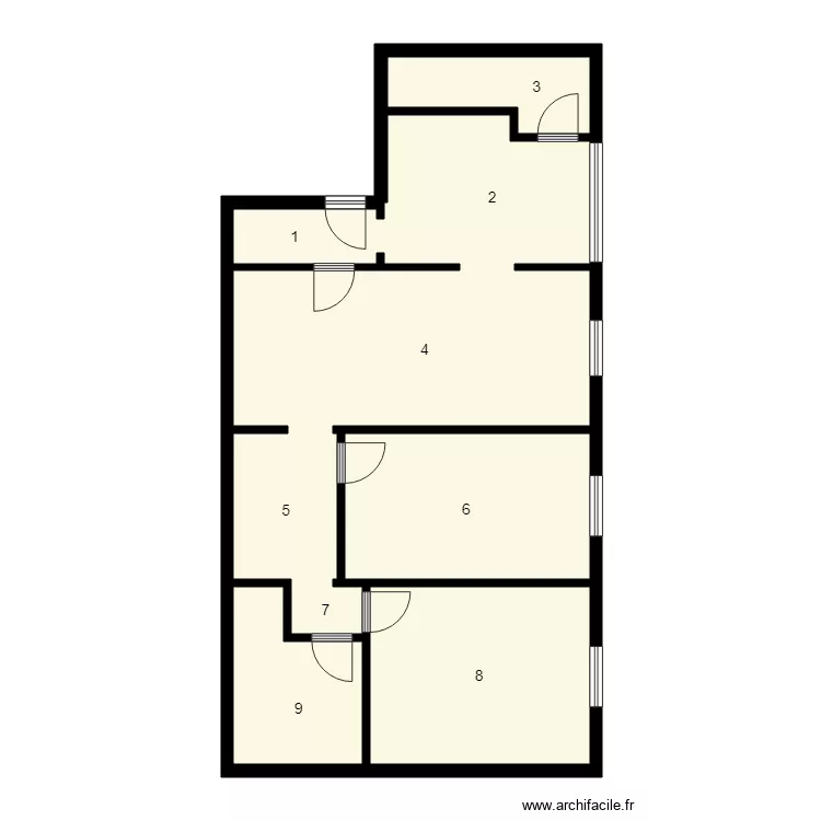 195199 MENOUX. Plan de 195199 MENOUX. Plan de