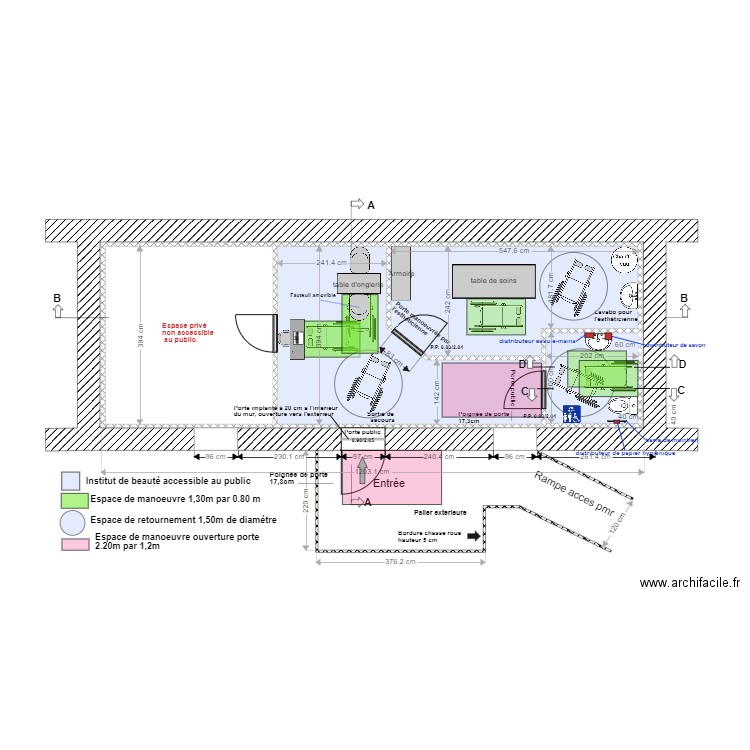 REZ CHAUSSEE sans douche2. Plan de 0 pièce et 0 m2