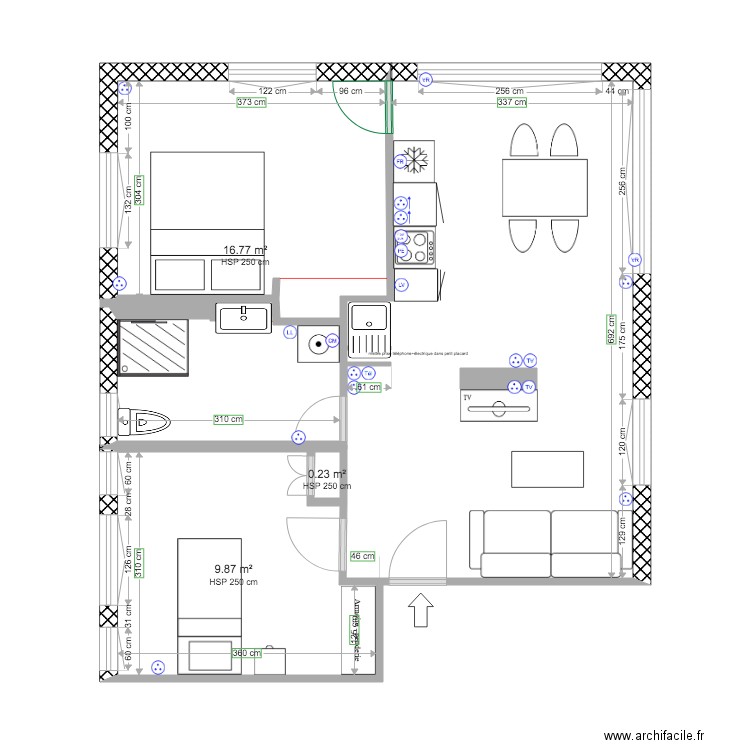 CHAMPSPROJET04. Plan de 0 pièce et 0 m2