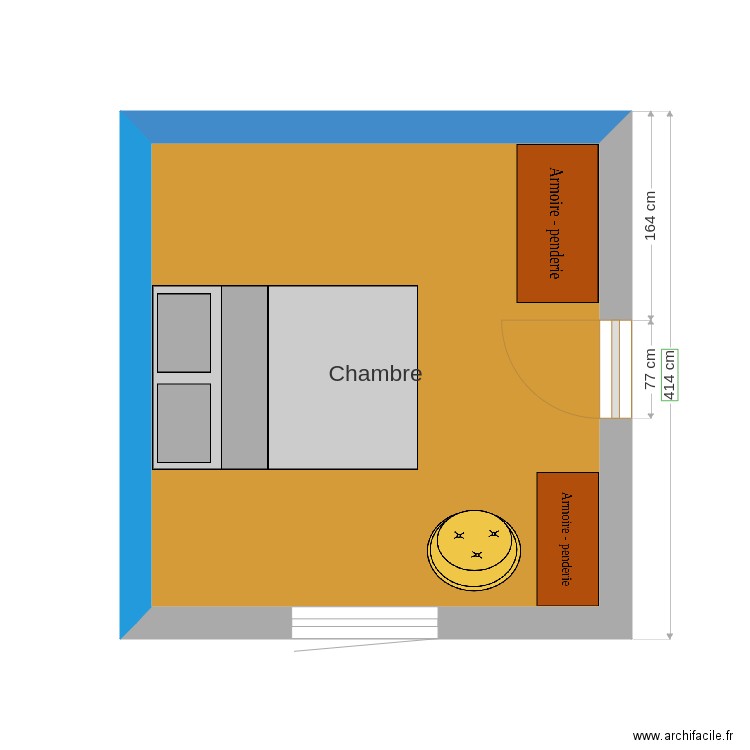 Chambrec22jeg. Plan de 0 pièce et 0 m2