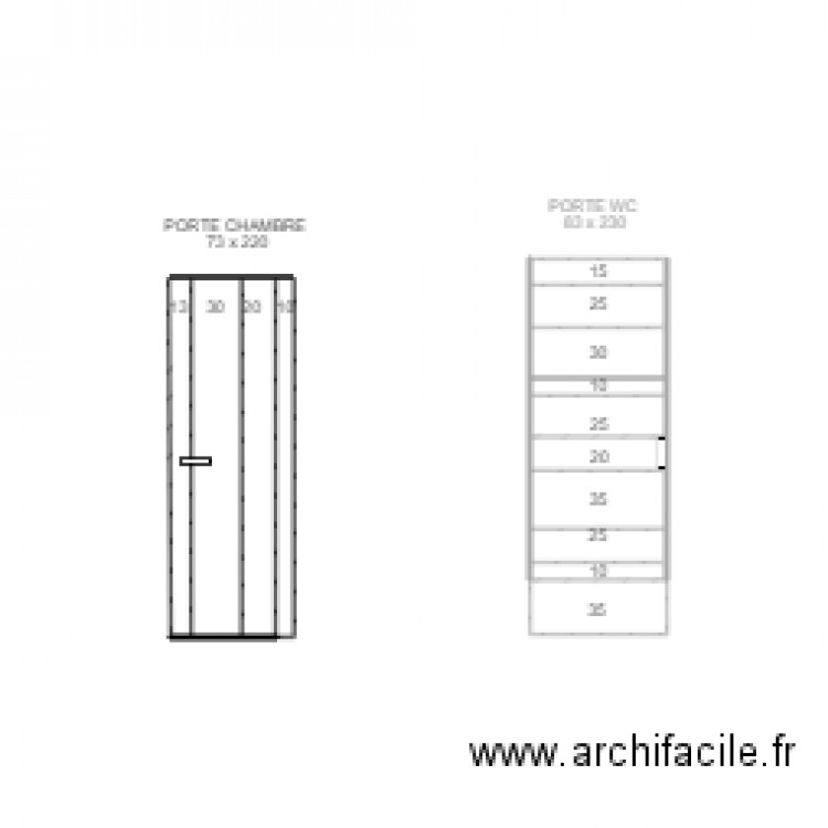 PORTE. Plan de 0 pièce et 0 m2