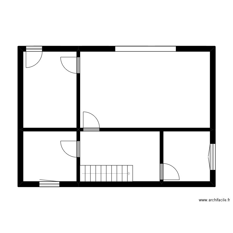 NATALI PB RDC 1 . Plan de 7 pièces et 113 m2