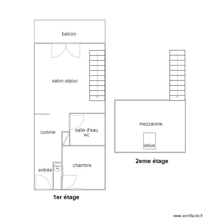 rousseaunico. Plan de 0 pièce et 0 m2