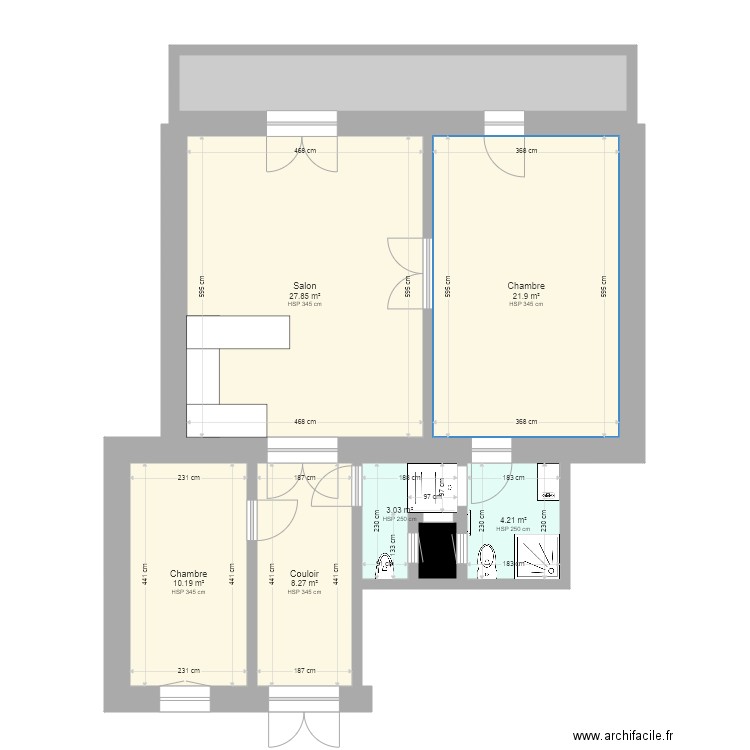 FALK MIKSA AMENAGEMENT. Plan de 0 pièce et 0 m2