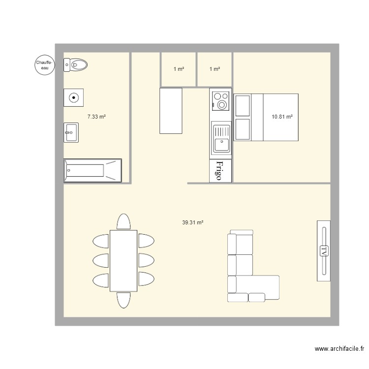 f2 residence . Plan de 0 pièce et 0 m2