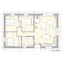 plan maison 70m2