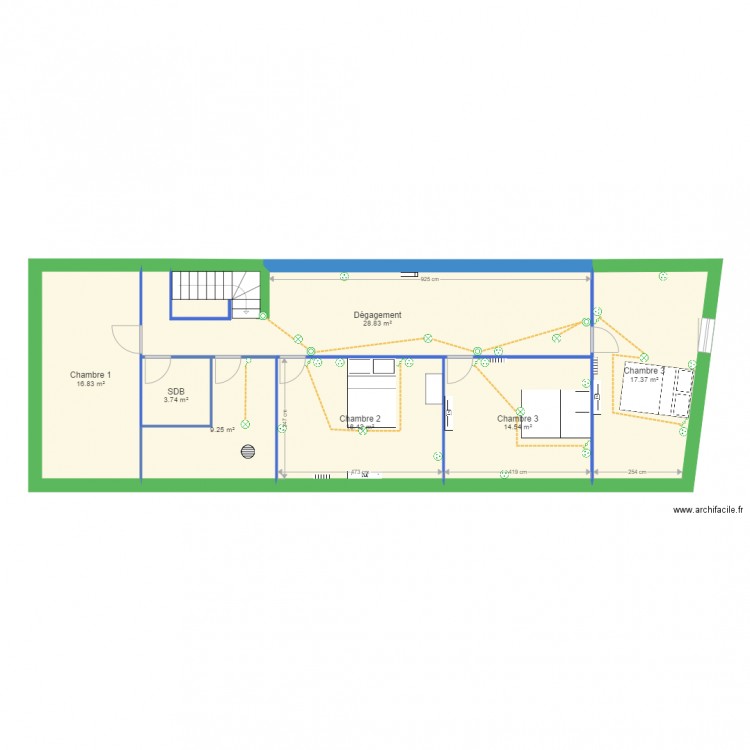Plan. Plan de 0 pièce et 0 m2