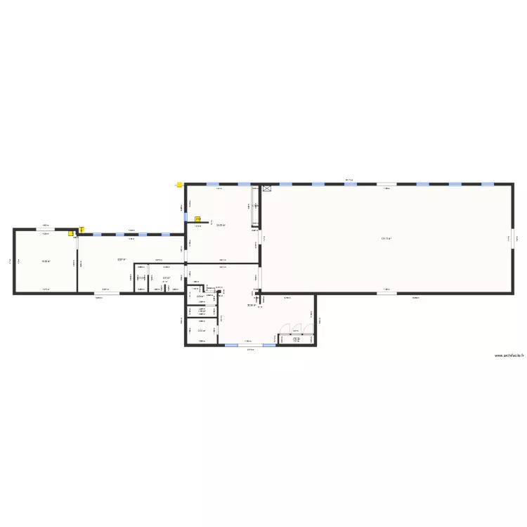 Salle de Courson. Plan de 