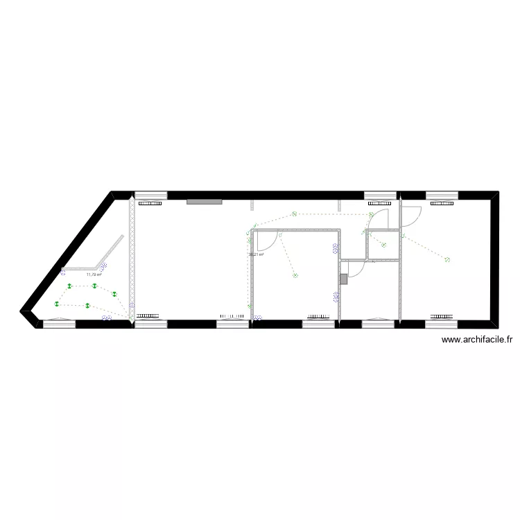 Plan Electricit&eacute; 2D Laure . Plan de 