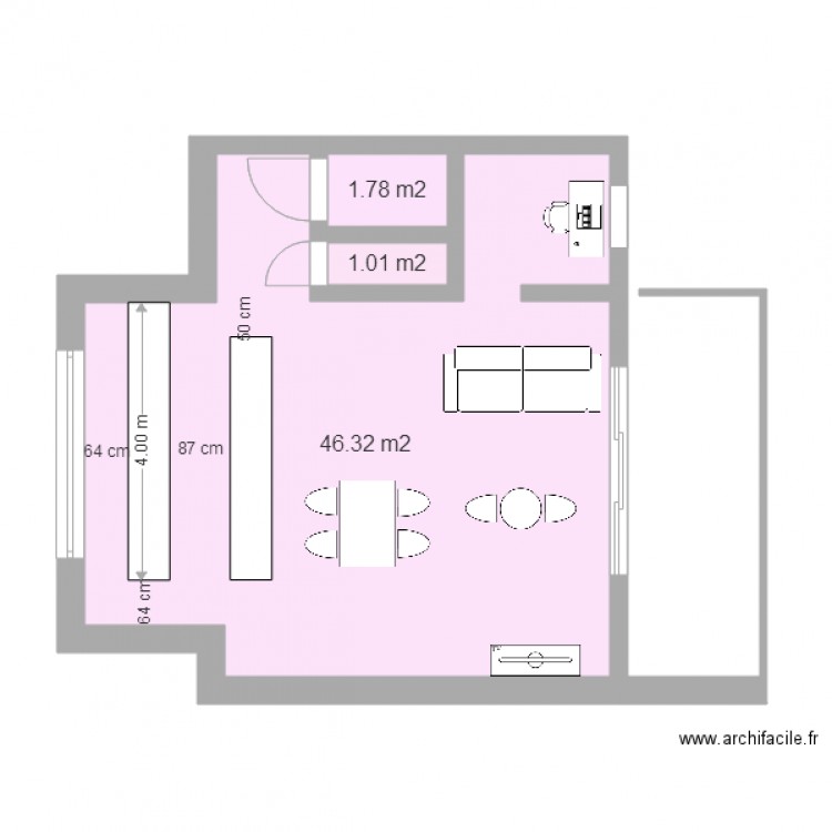 3eme étage 150320. Plan de 0 pièce et 0 m2
