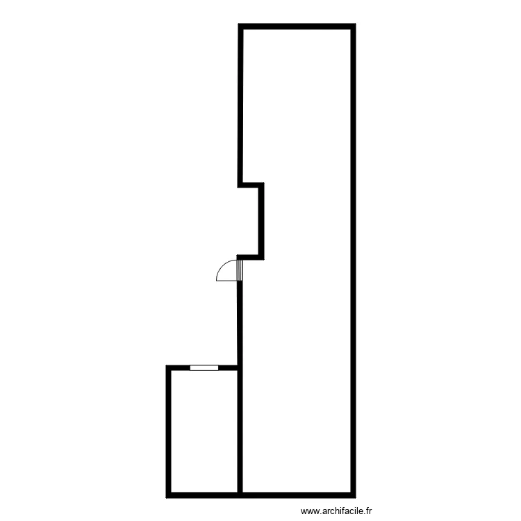 Enard 1 er etage. Plan de 