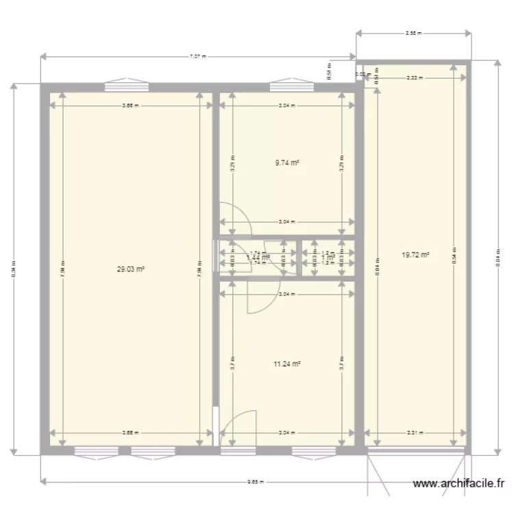 maison ancien plan. Plan de 