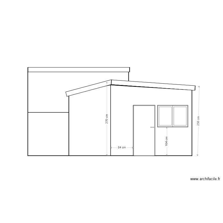 Cabanons façades définitives 20211204. Plan de 0 pièce et 0 m2