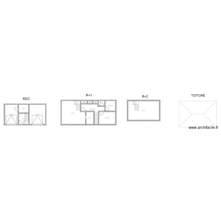 350601181. Plan de 14 pièces et 127 m2