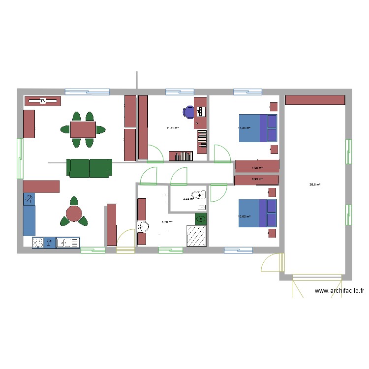 Plan 3. Plan de 0 pièce et 0 m2