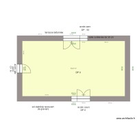 SALLE DE REUNION AVANT AMENAGEMENTS