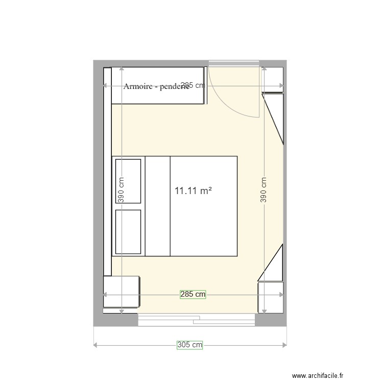 Rénovation SDB 2. Plan de 1 pièce et 11 m2