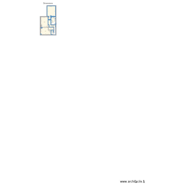 1953 premier dim. Plan de 0 pièce et 0 m2