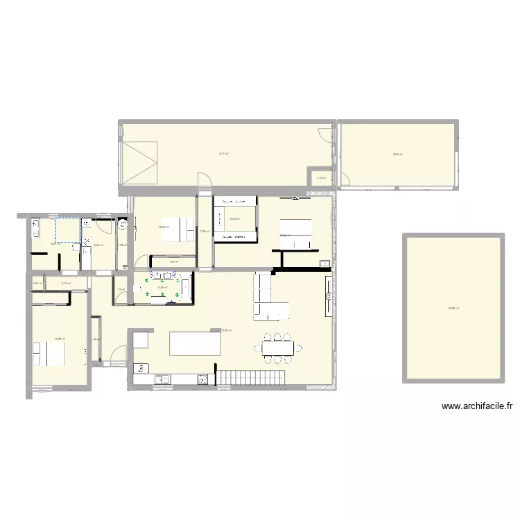 villa lignan yoann dernier. Plan de 