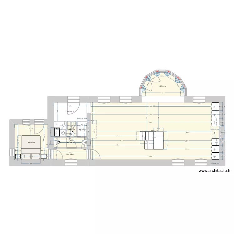 PYDOM 1ER ETAGE OK. Plan de 11 et 144 m² PYDOM 1ER ETAGE OK. Plan de 11 et 144 m²