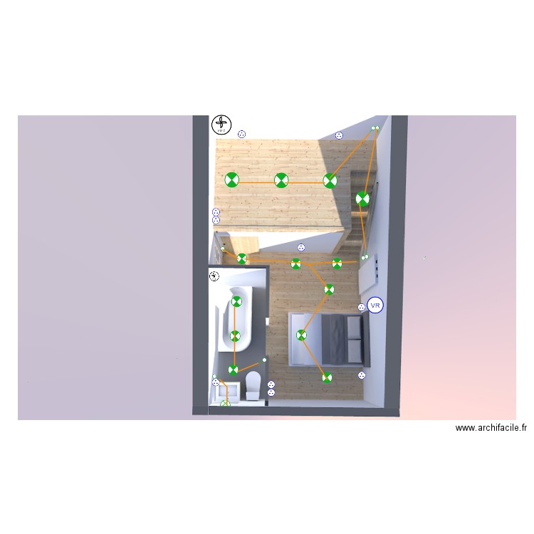 BOUILLET. Plan de 0 pièce et 0 m2