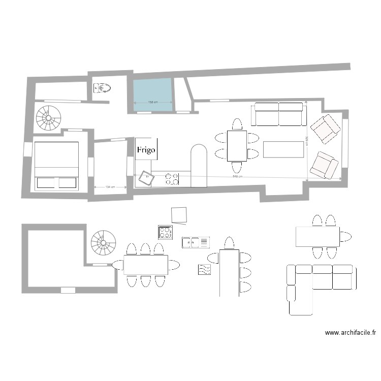 TROUVILLE III. Plan de 0 pièce et 0 m2