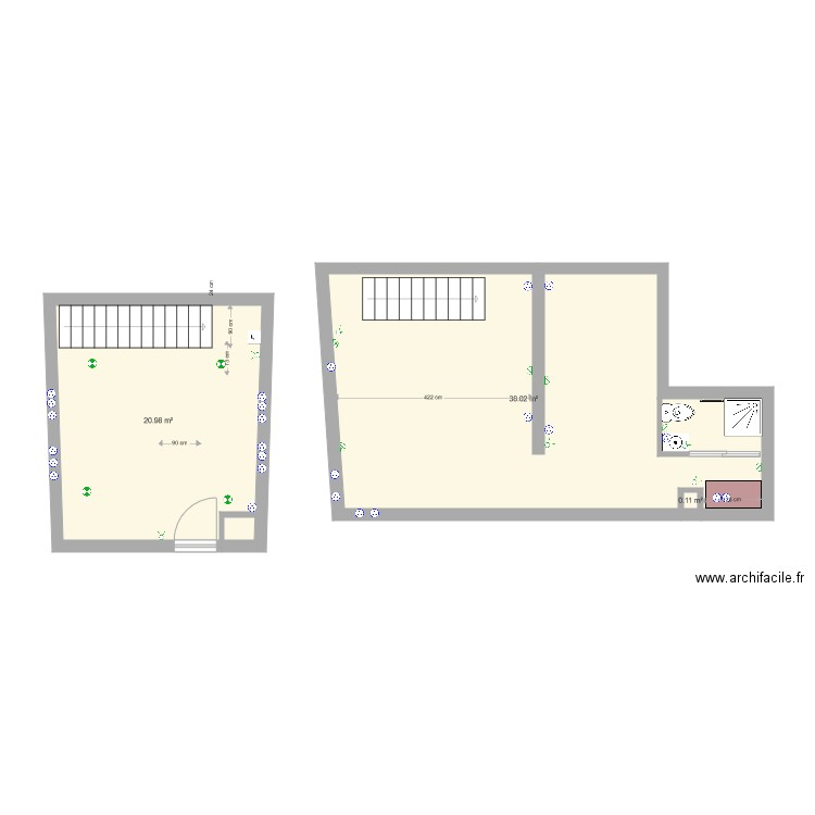 plan rdc ledru rollin electrique. Plan de 0 pièce et 0 m2