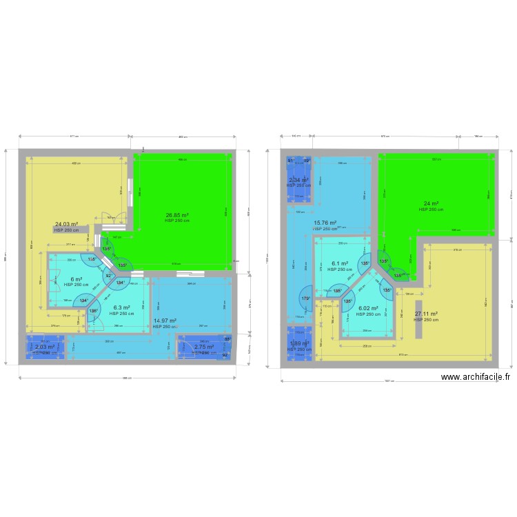 studio5. Plan de 0 pièce et 0 m2