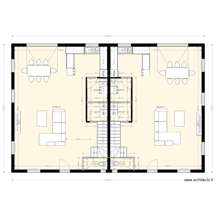 maison Quissac. Plan de 0 pièce et 0 m2