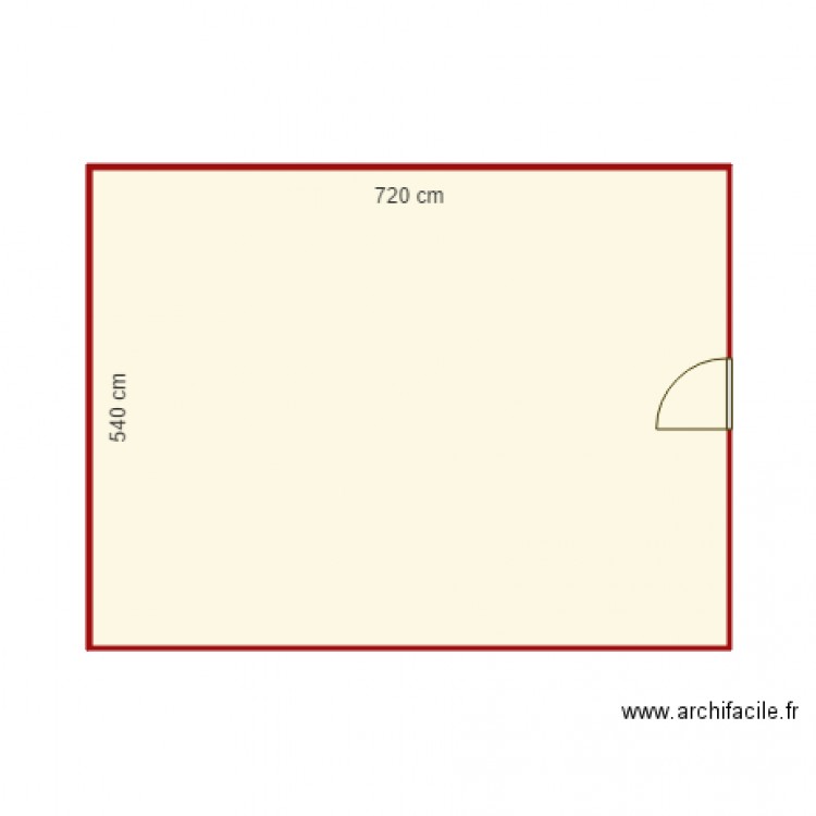 salle jaune. Plan de 0 pièce et 0 m2