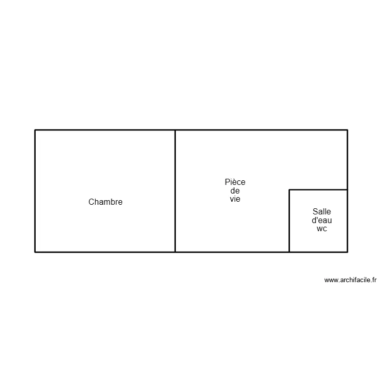 QUIMPER RIOU AVE DE LA RIBERATION. Plan de 