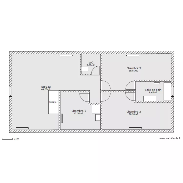 Maison LAMAIN etage. Plan de Maison LAMAIN etage. Plan de