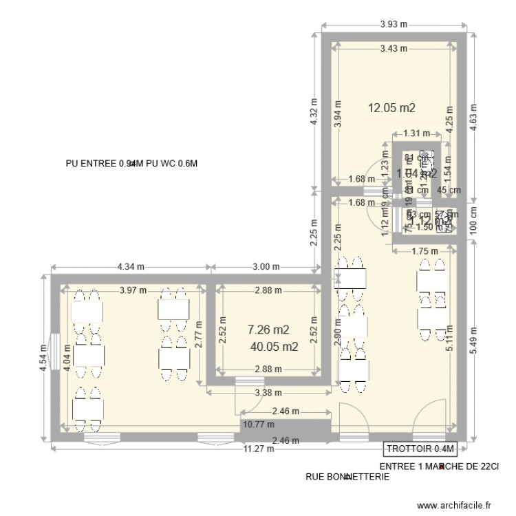 LE DIFFERENTB. Plan de 0 pièce et 0 m2