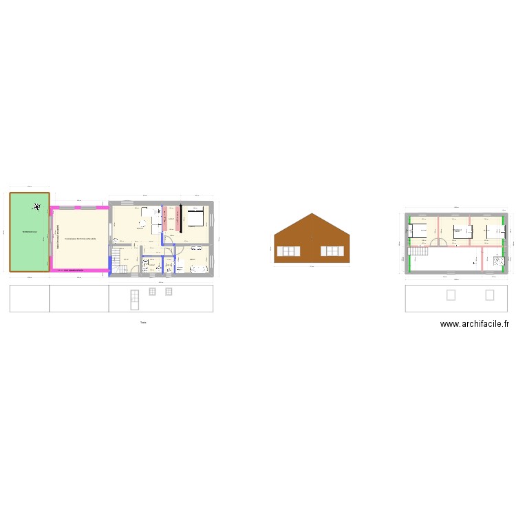 MAISON maçon. Plan de 0 pièce et 0 m2