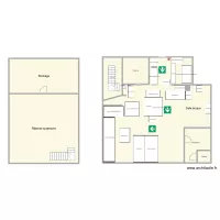 Plan La Caverne du Gobelin