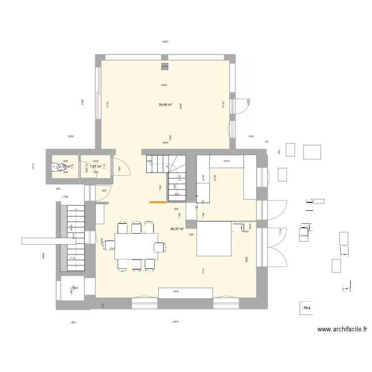 option 2. Plan de 0 pièce et 0 m2