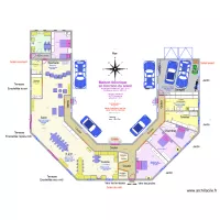 Maison cardinale personnel D