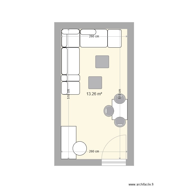 Salle BSH. Plan de 0 pièce et 0 m2