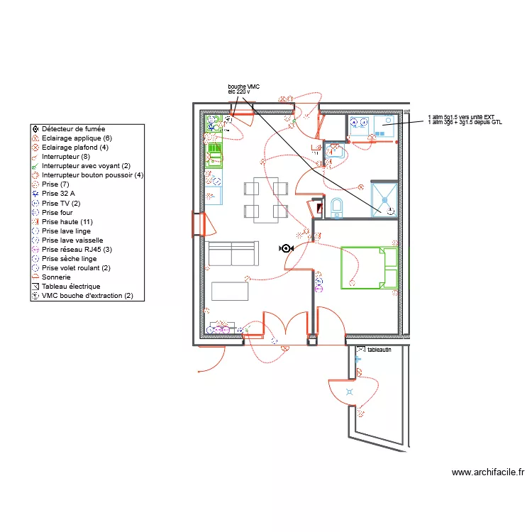 ILETTES LOT 37 Logement 14. Plan de ILETTES LOT 37 Logement 14. Plan de