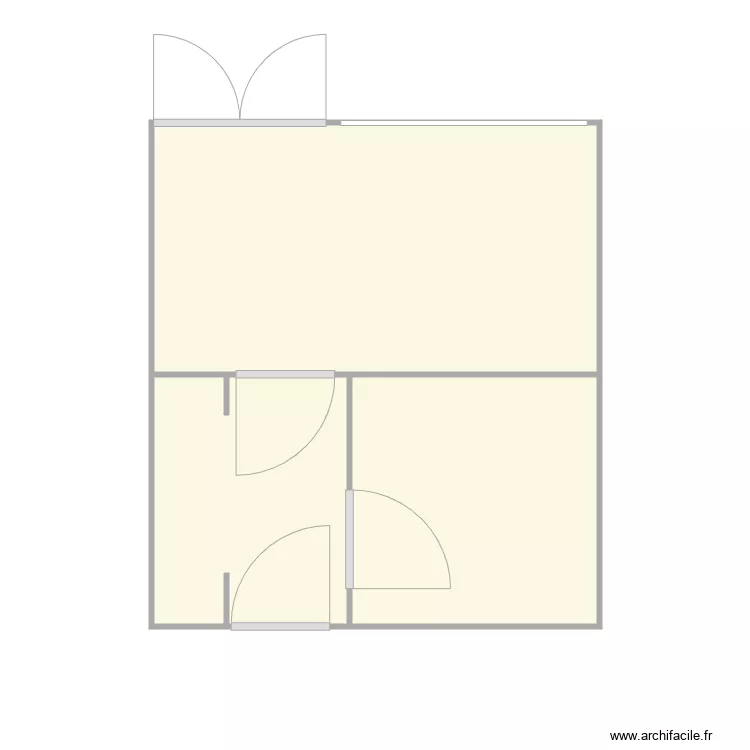 Croquis ICHY. Plan de 