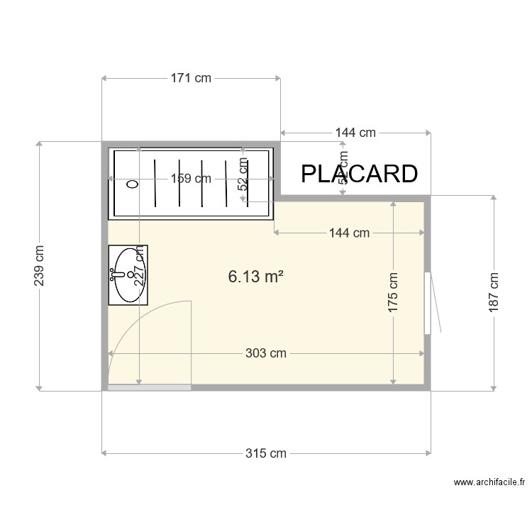 DELARY BEATRICE . Plan de 0 pièce et 0 m2