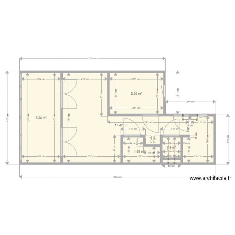 APPART BALARUC 2. Plan de 0 pièce et 0 m2