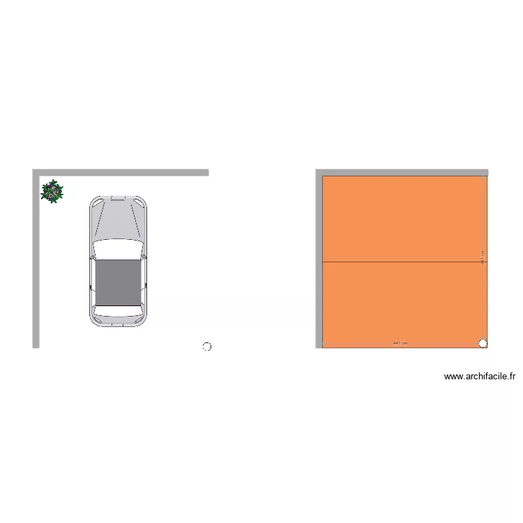 maison. Plan de maison. Plan de