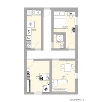 appartement 60 m2 techno