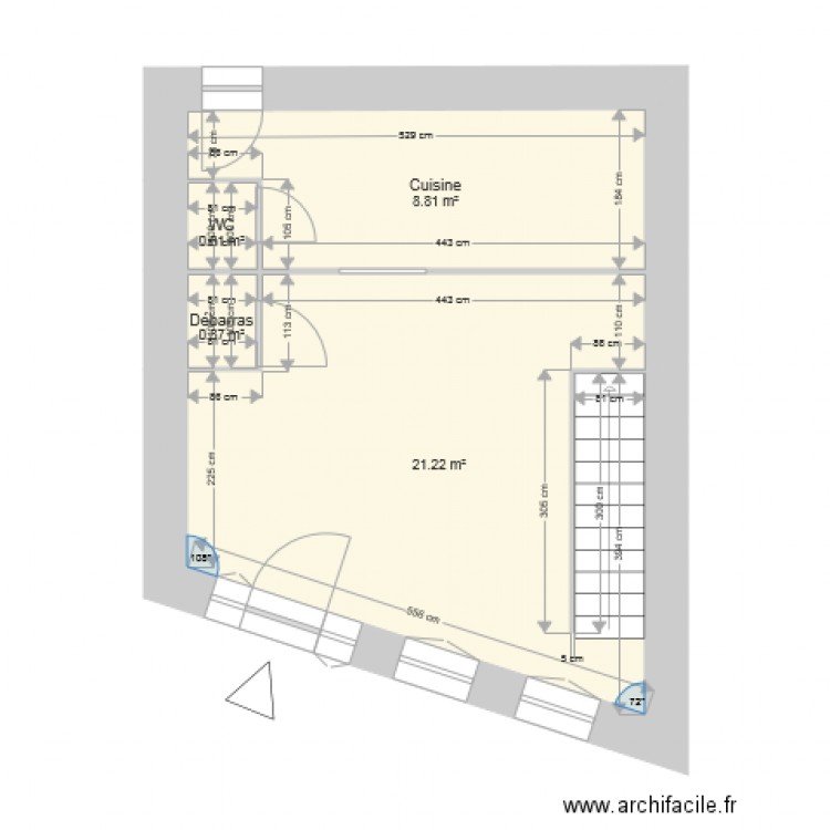 CHENEVIER. Plan de 0 pièce et 0 m2