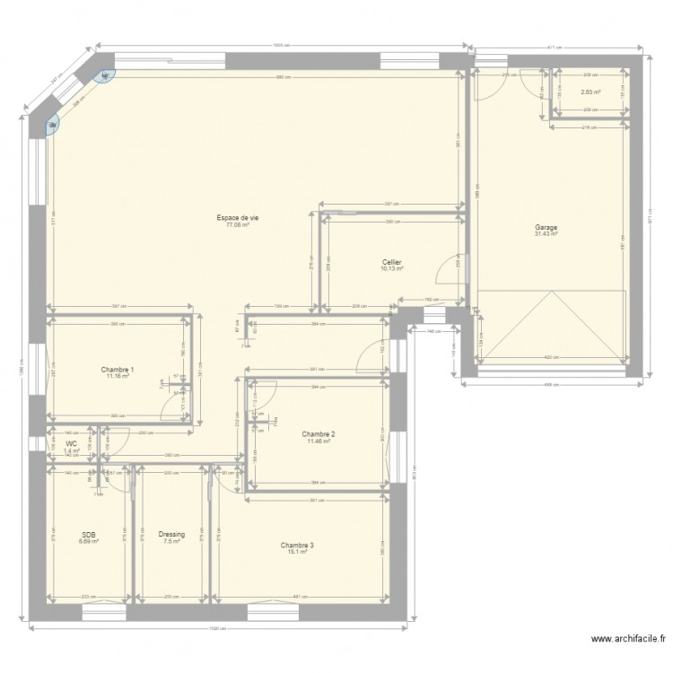 mounib. Plan de 0 pièce et 0 m2