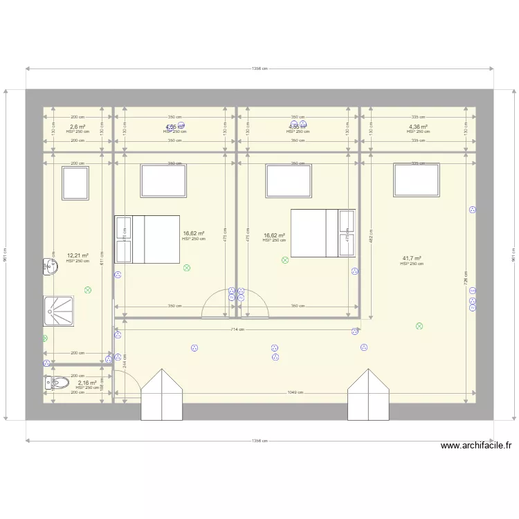 FLORIAN ETAGE. Plan de 