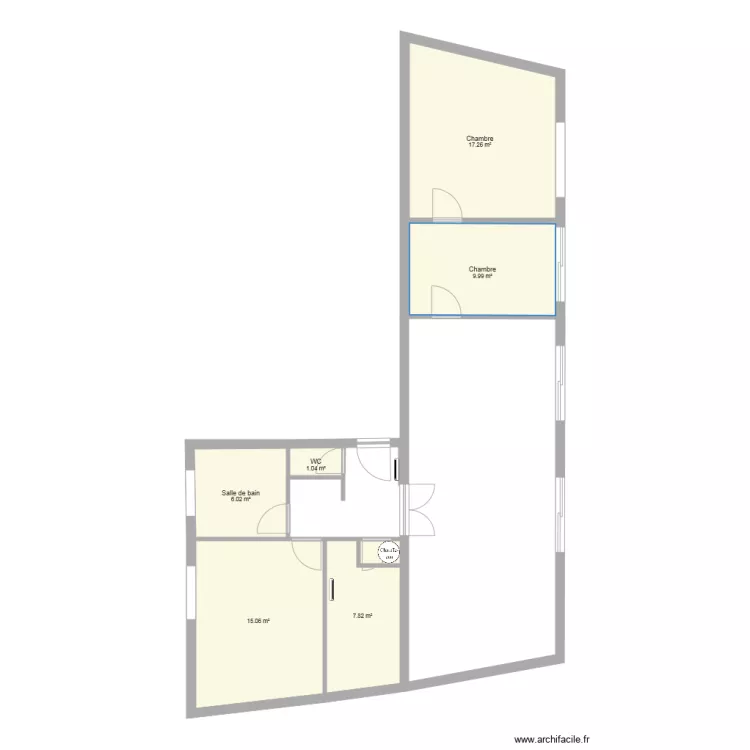 appart sans meubles. Plan de appart sans meubles. Plan de